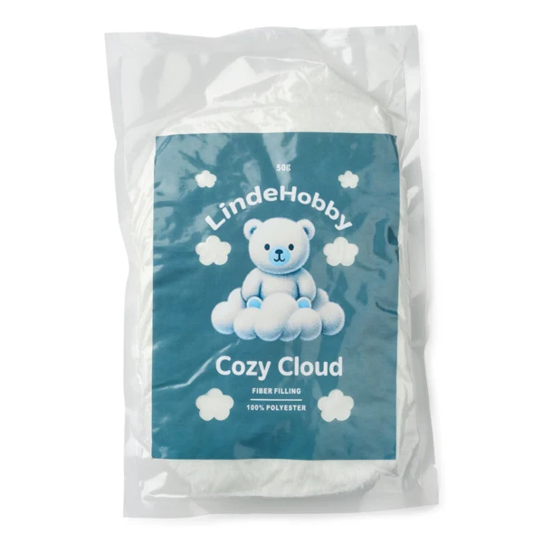 LindeHobby Cozy Cloud Fiber Fyldevat, 50-1000g